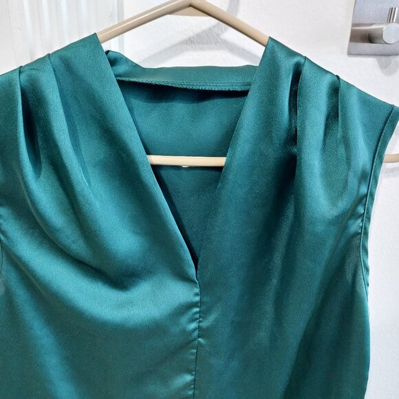 Summer Comfy Soft Satin Top SMALL - Picture 7 of 7